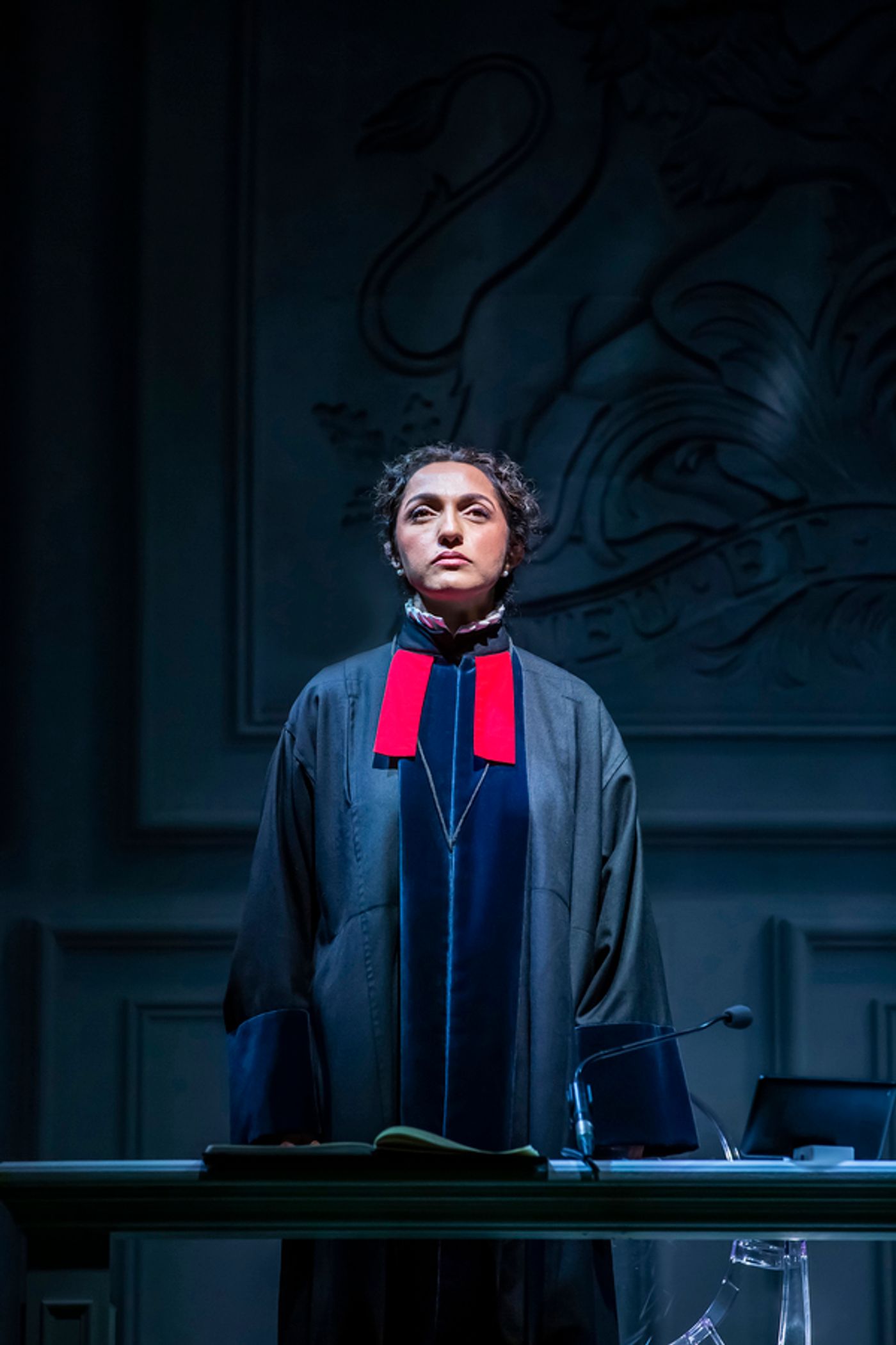 Photos: First Look at VARDY V ROONEY: THE WAGATHA CHRISTIE TRIAL at the Ambassadors Theatre  Image