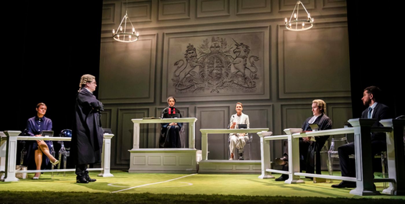 Photos: First Look at VARDY V ROONEY: THE WAGATHA CHRISTIE TRIAL at the Ambassadors Theatre  Image