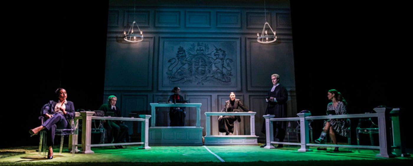 Photos: First Look at VARDY V ROONEY: THE WAGATHA CHRISTIE TRIAL at the Ambassadors Theatre  Image
