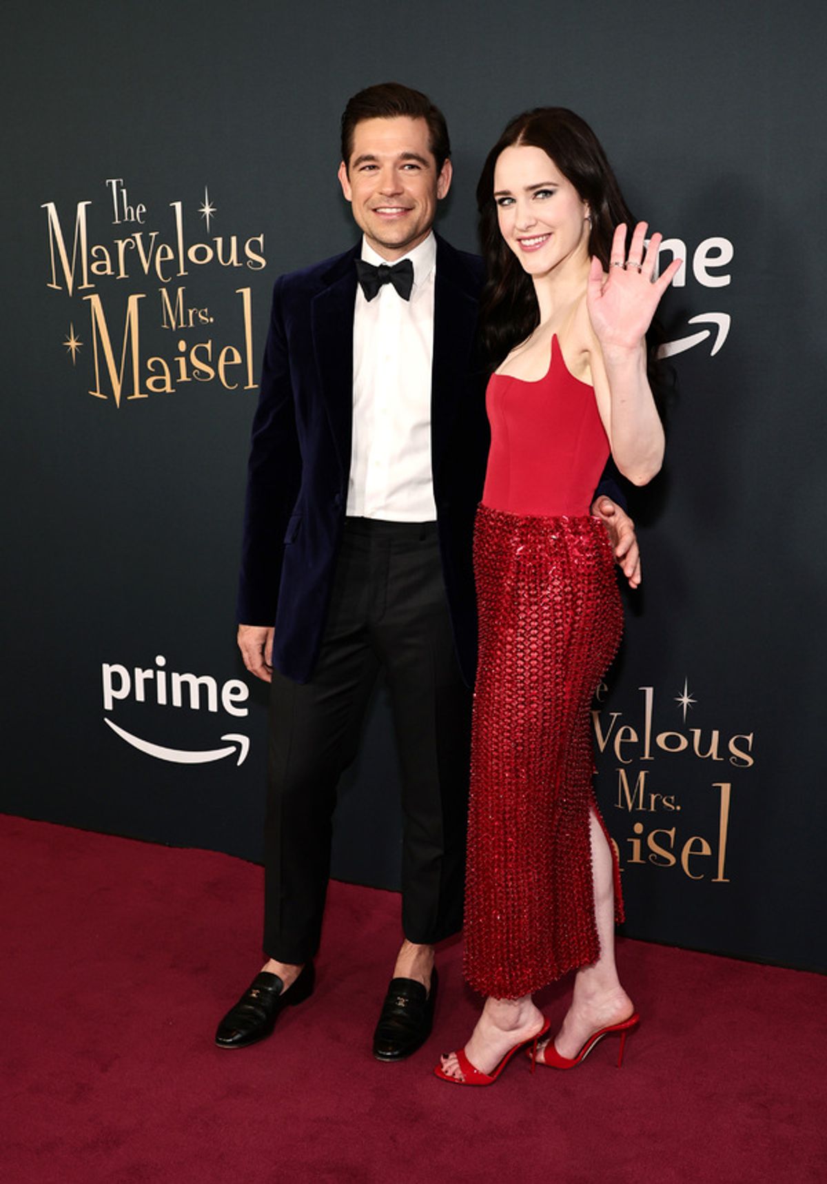 Jason Ralph and Rachel Brosnahan at 