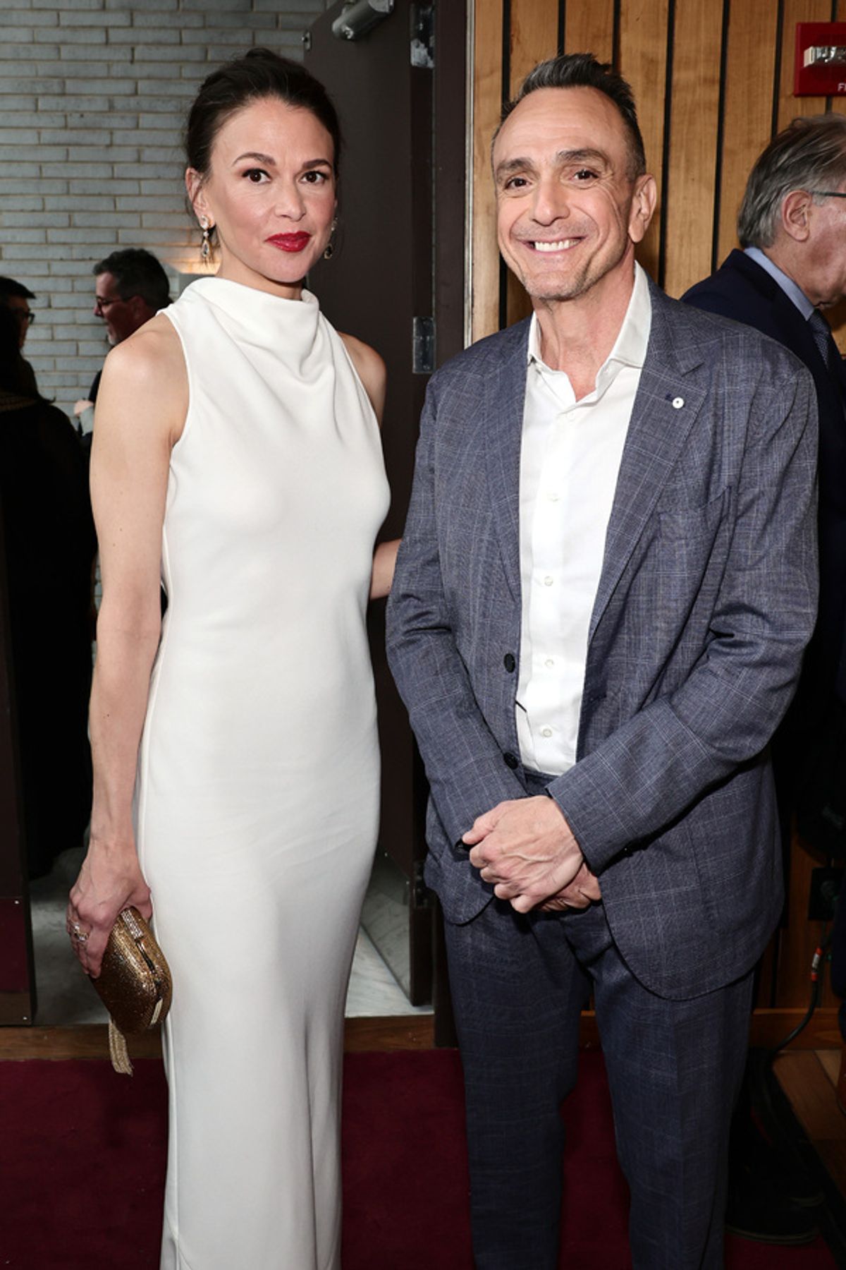 Sutton Foster and Hank Azaria at 