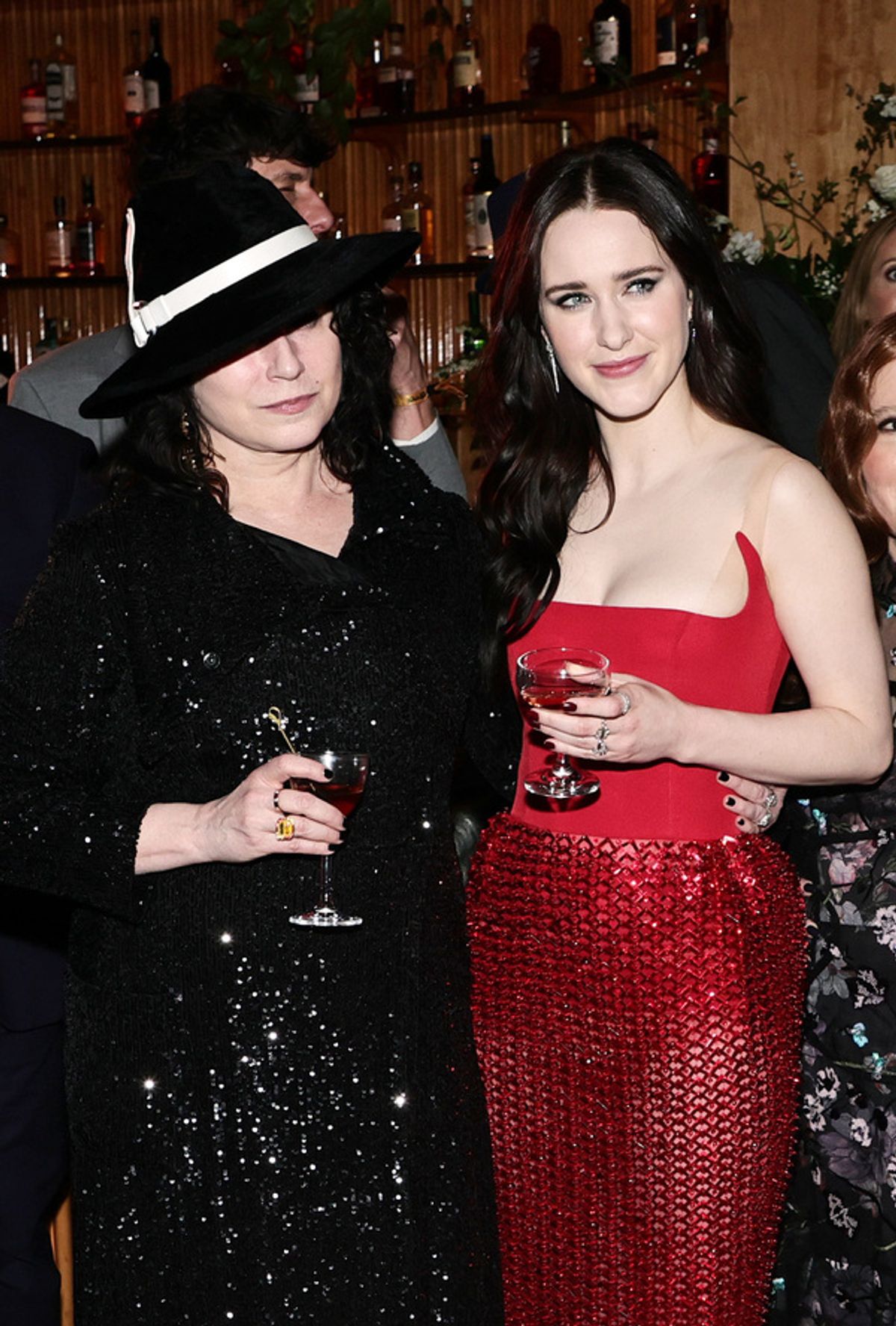 Amy Sherman-Palladino and Rachel Brosnahan at 