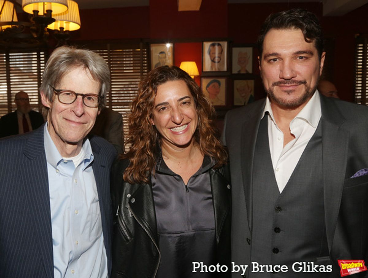 Ted Chapin, Producer Eva Price and Paulo Szot   at 
