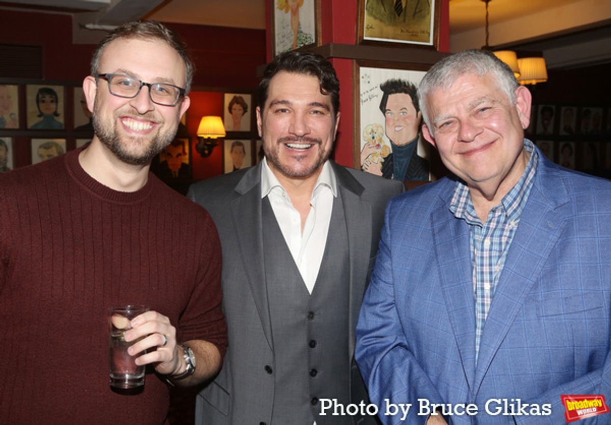 Alex Birsh,  Paulo Szot and Philip S. Birsh at 