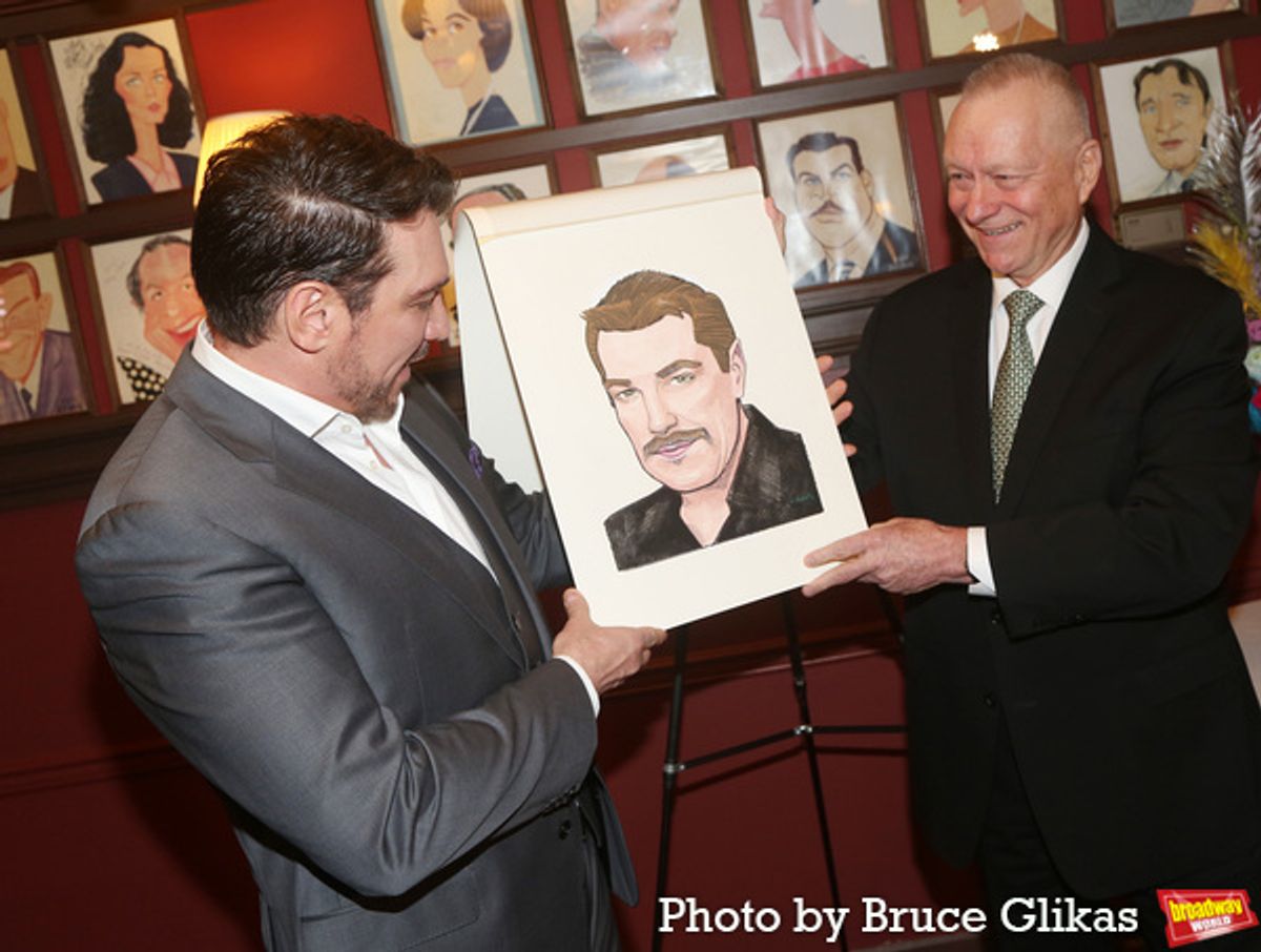 Paulo Szot and Sardis Owner/General Manager Max Klimavicius at 