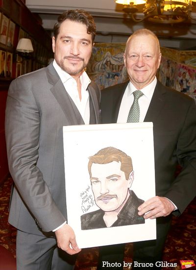 Paulo Szot and Sardis Owner/General Manager Max Klimavicius Photo