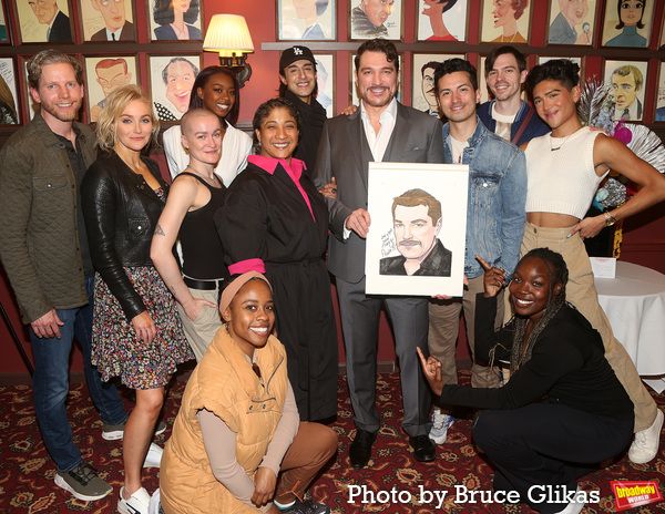 (Back Row L-R) Stark Sands, Betsy Wolfe, Bobby “Pocket” Horner, Rachel Webb, Matt Photo