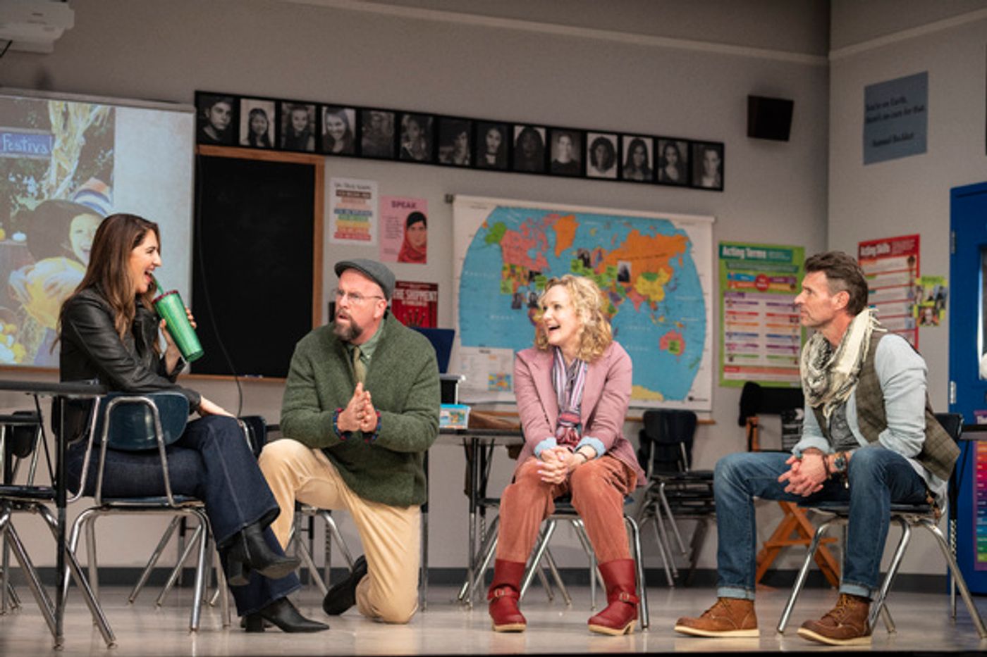 Photos: First Look at D'Arcy Carden, Katie Finneran, Scott Foley & Chris Sullivan in THE THANKSGIVING PLAY  Image