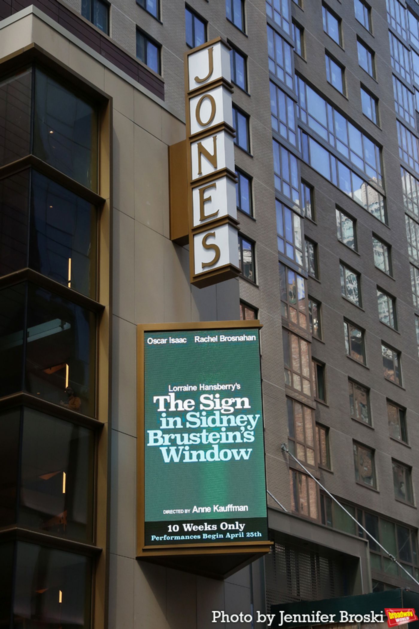 Up on the Marquee: THE SIGN IN SIDNEY BRUSTEIN'S WINDOW on Broadway  Image