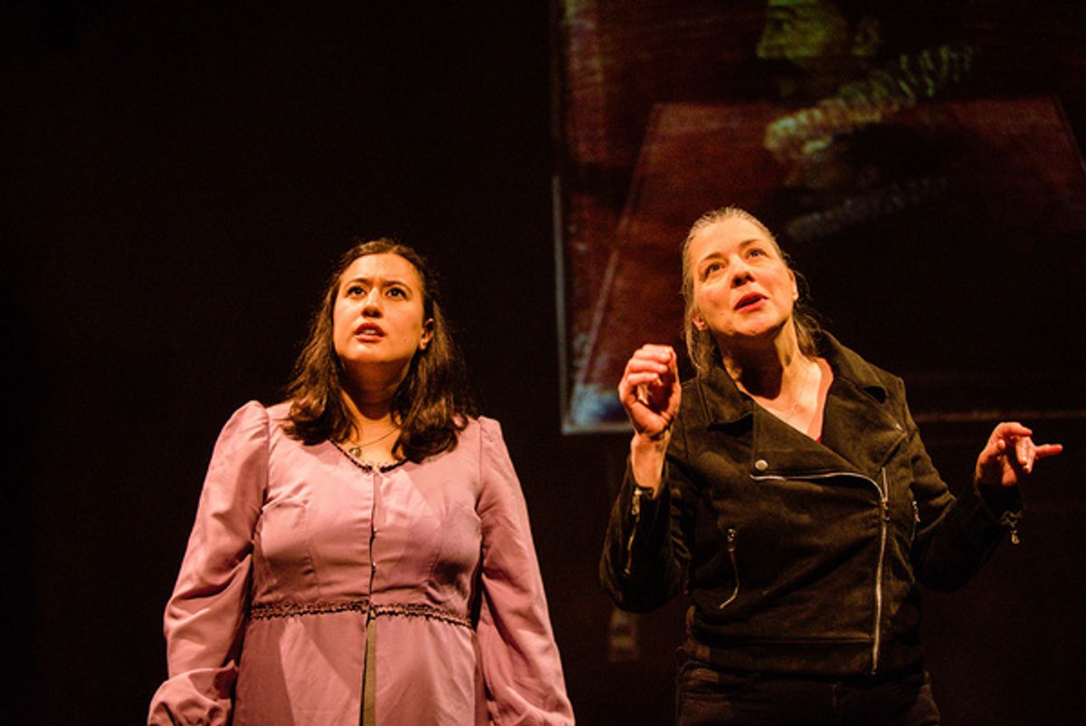 Linda Gillum and Emily Bosco at 