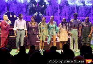 Director Saheem Ali, Billy Eugene Jones, Benja Kay Thomas, Chris Herbie Holland, Nikki Crawford, Adrianna Mitchell, Calvin Leon Smith and Marcel Spears @ BroadwayWorld Director Saheem Ali, Billy Eugene Jones, Benja Kay Thomas, Chris Herbie Holland, Nikk Photo