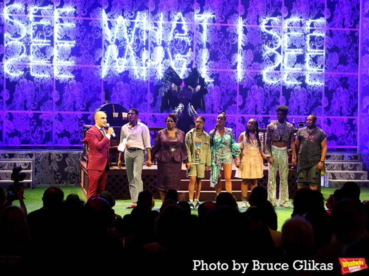 Director Saheem Ali, Billy Eugene Jones, Benja Kay Thomas, Chris Herbie Holland, Nikki Crawford, Adrianna Mitchell, Calvin Leon Smith and Marcel Spears at 