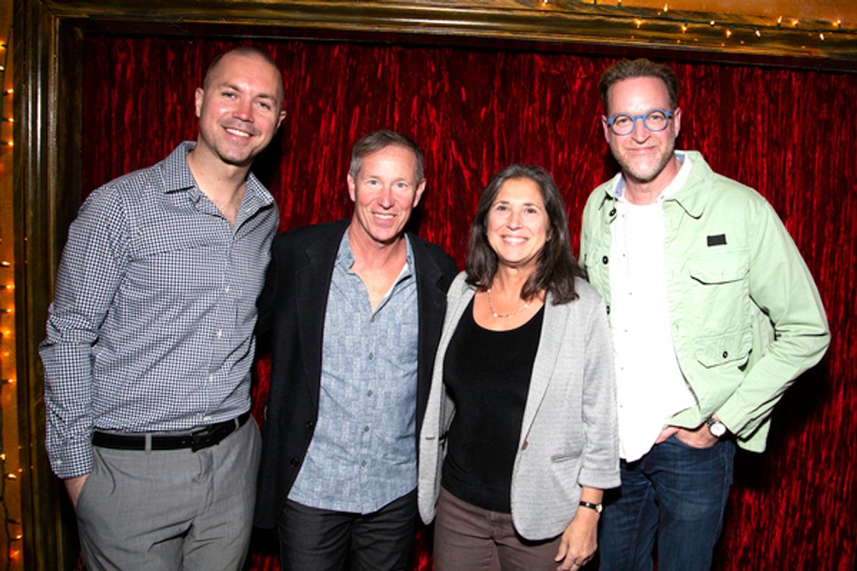 James Kelly, Bill Bradsell, Diane Bradsell, Jamie Forshaw at 