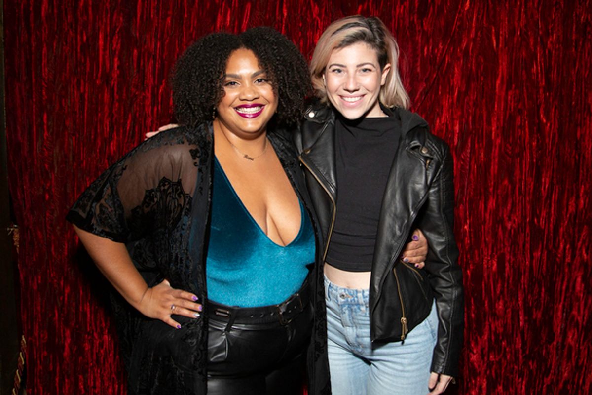 Alana Cauthen, Kerri George at 