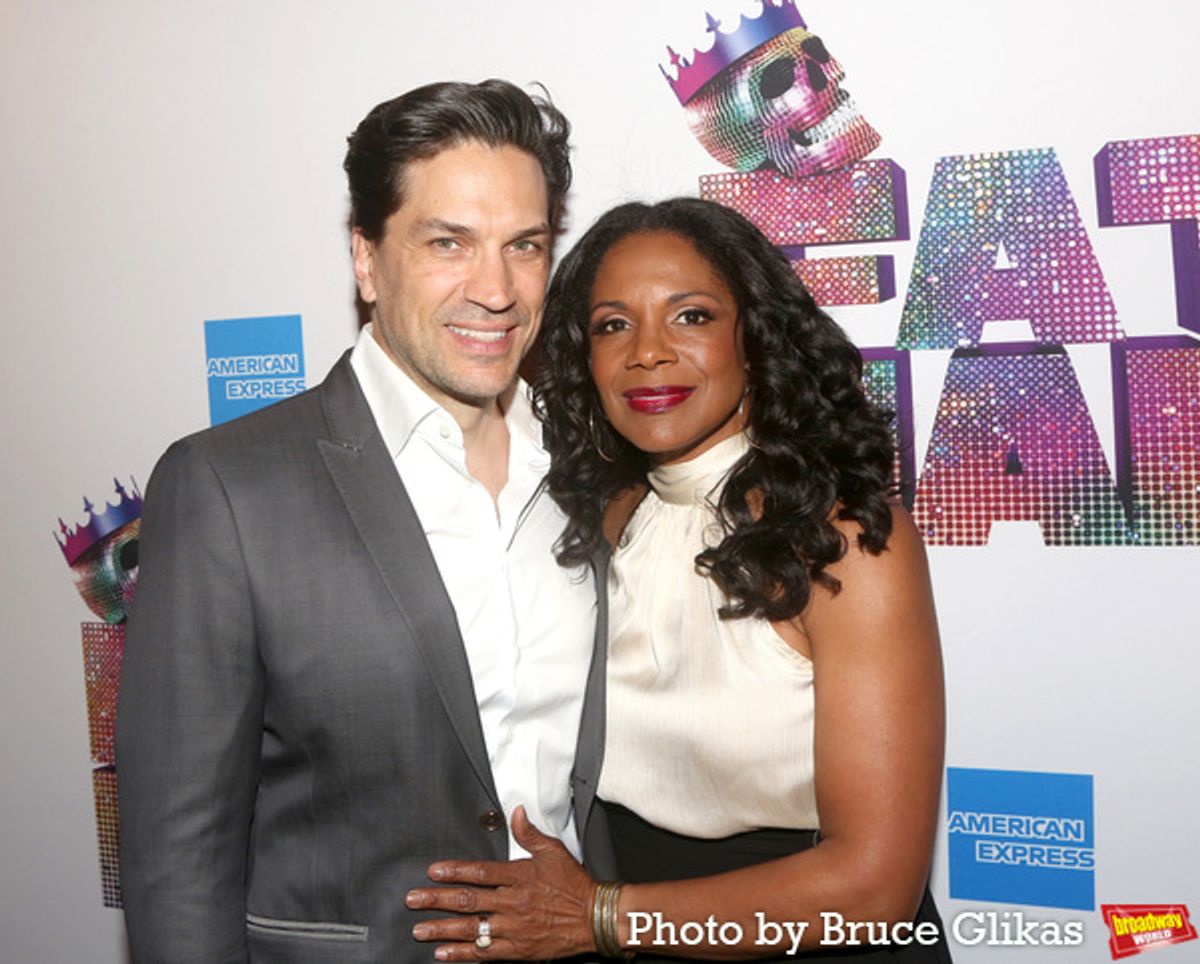 Will Swenson and Audra McDonald at 