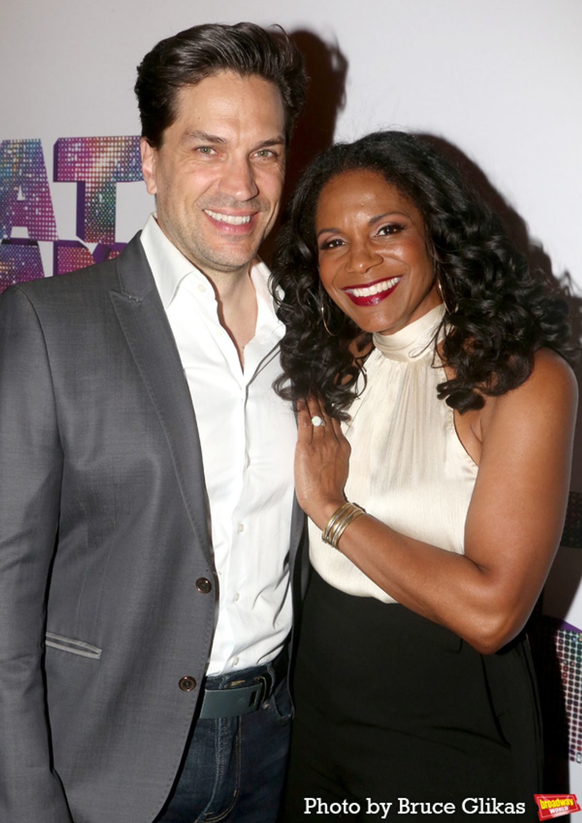 Will Swenson and Audra McDonald at 