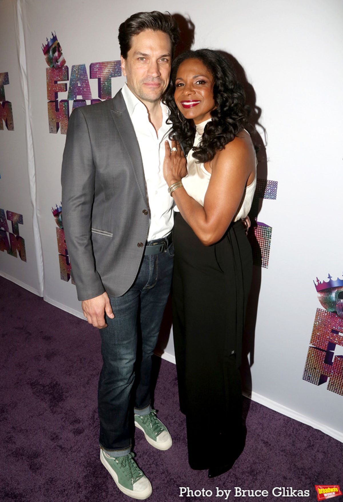 Will Swenson and Audra McDonald at 