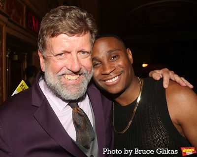Oskar Eustis and Jordan E. Cooper Photo