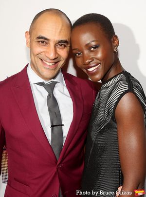 Saheem Ali and Lupita Nyong''o Photo
