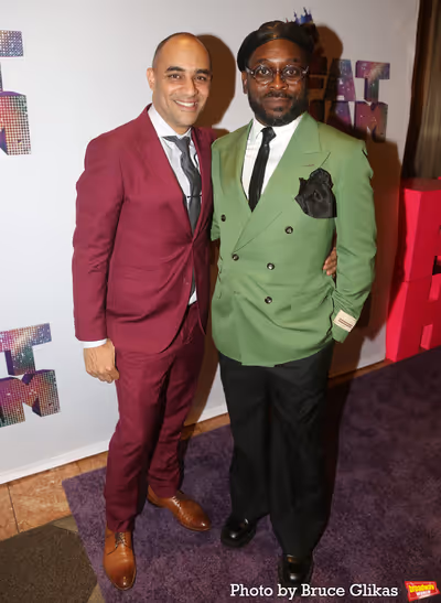 Director Saheem Ali and Playwright James Ijames Photo