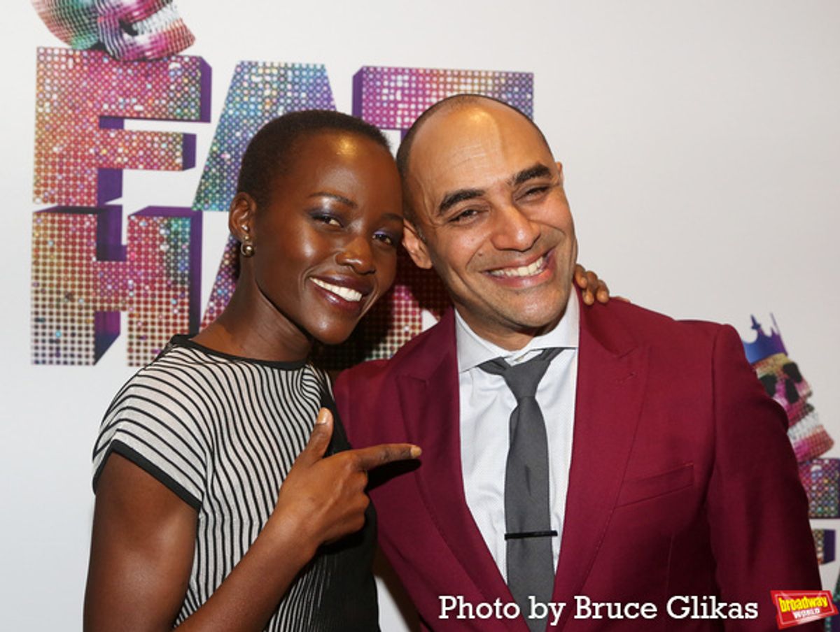 Lupita Nyong'o and Director Saheem Ali at 