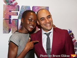 Lupita Nyong'o and Director Saheem Ali Photo