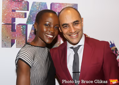 Lupita Nyong'o and Director Saheem Ali Photo