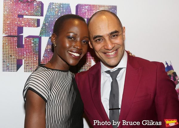 Lupita Nyong'o and Director Saheem Ali Photo