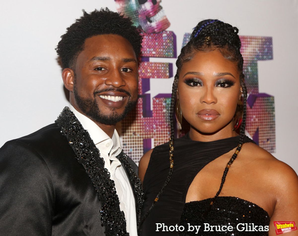 Kadeem Ali Harris and Adrianna Mitchell at 