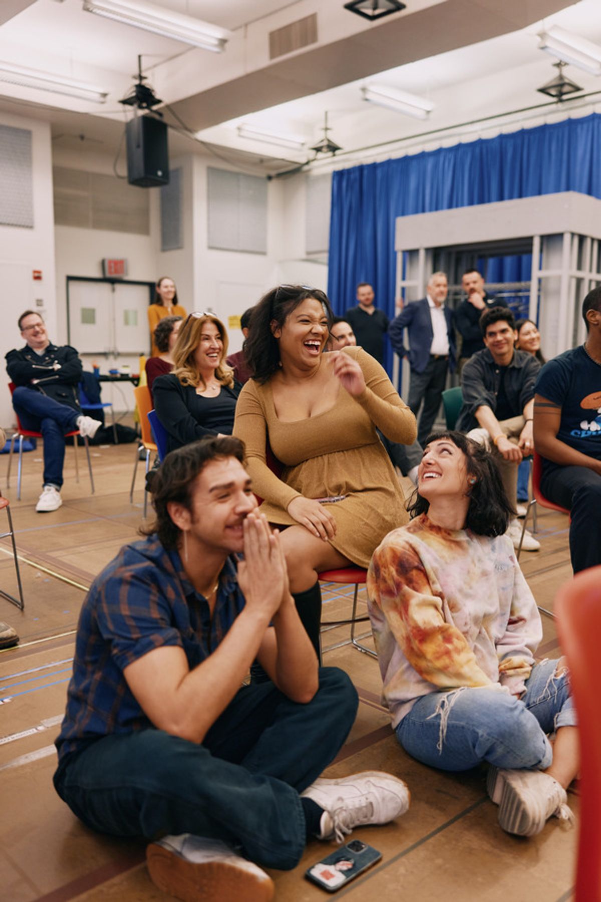 Shereen Pimentel, Caleb Marshall-Villarreal, and Adrienne Balducci, and the company of Evita, at American Repertory Theater beginning May 17. at 