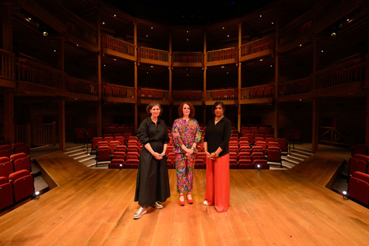 Erica Whyman, Maggie O'Farrell, Lolita Chakrabarti at 
