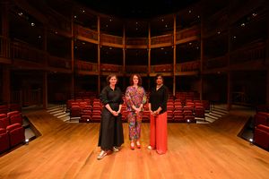 Erica Whyman, Maggie O'Farrell, Lolita Chakrabarti Photo
