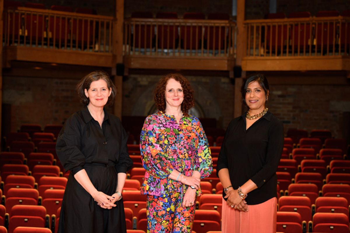 Erica Whyman, Maggie O'Farrell, Lolita Chakrabarti at 