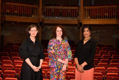 Erica Whyman, Maggie O'Farrell, Lolita Chakrabarti Photo