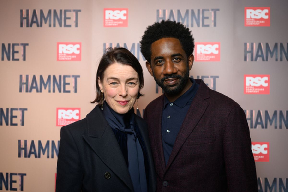 Olivia Williams and Rhashan Stone at 