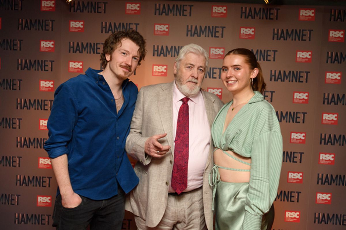 Tom Varey, Peter Wight, Frankie Hastings at 