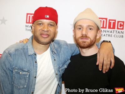 Glenn Davis, Director Kenny Leon, Playwright Rajiv Joseph and Chris Perfetti  Photo