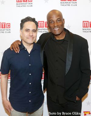 Playwright Rajiv Joseph and Director Kenny Leon Photo
