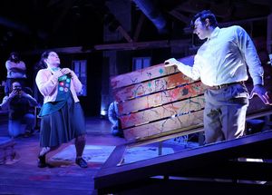 Jess Andra and Brian Lore Evans @ BroadwayWorld Jess Andra and Brian Lore Evans Photo