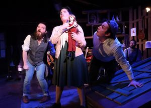 Macklin Devine, Jess Andra, Brian Lore Evans @ BroadwayWorld Macklin Devine, Jess Andra, Brian Lore Evans Photo