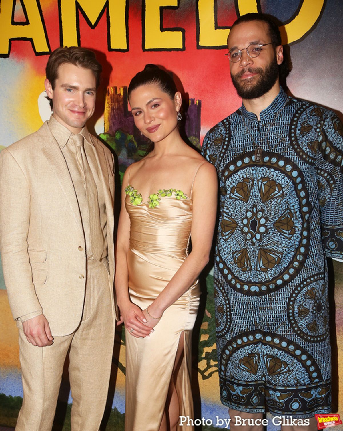 Andrew Burnap, Phillipa Soo and Jordan Donica at 
