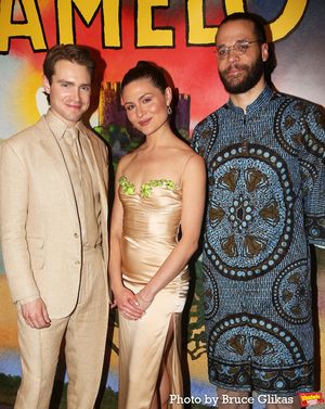 Andrew Burnap, Phillipa Soo and Jordan Donica Photo