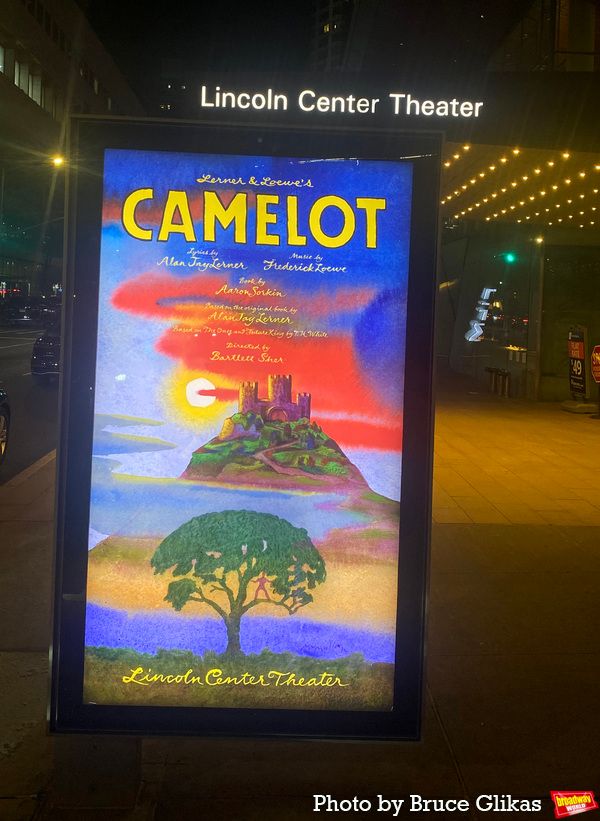 Signage at The Lincoln Center Theater at the Vivian Beaumont Photo