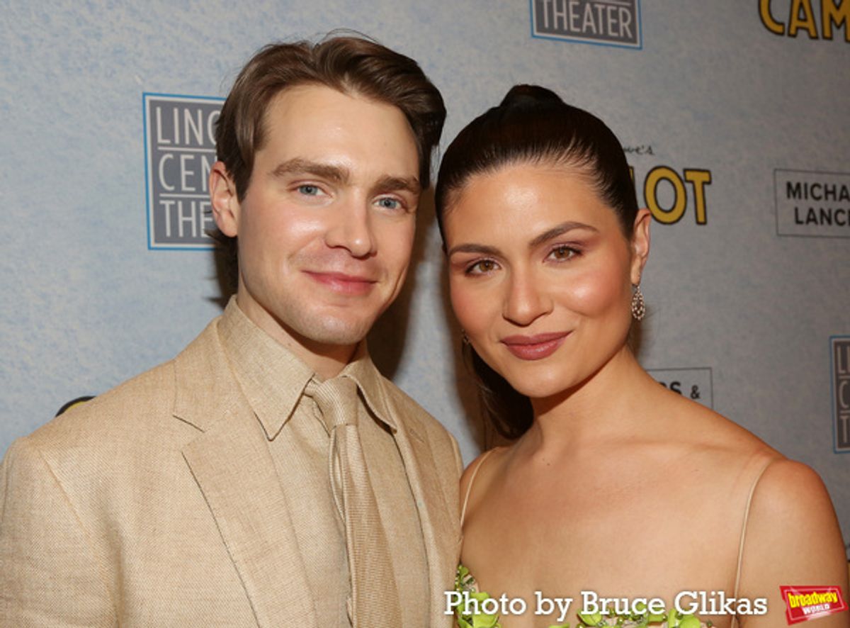 Andrew Burnap and Phillipa Soo at 