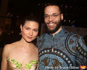 Phillipa Soo and Jordan Donica Photo