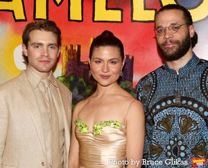 Andrew Burnap, Phillipa Soo and Jordan Donica Photo