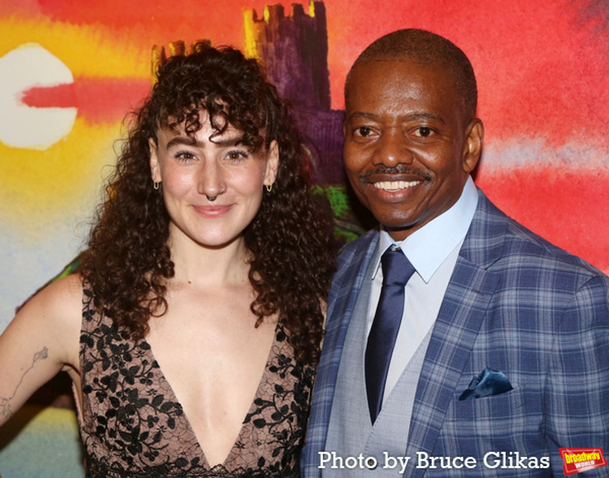 Associate Choreographer Sarah Parker and Choreographer Byron Easley at 