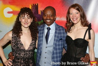 Associate Choreographer Sarah Parker, Choreographer Byron Easley and Dance Captain Ra Photo