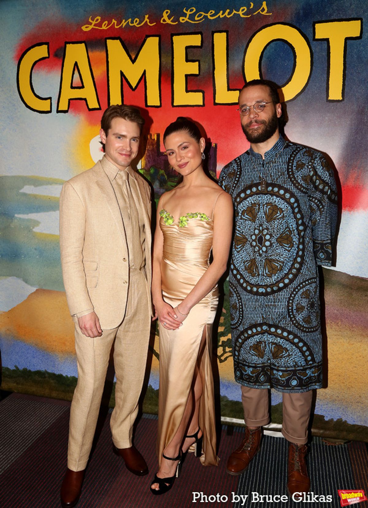 Andrew Burnap, Phillipa Soo and Jordan Donica at 