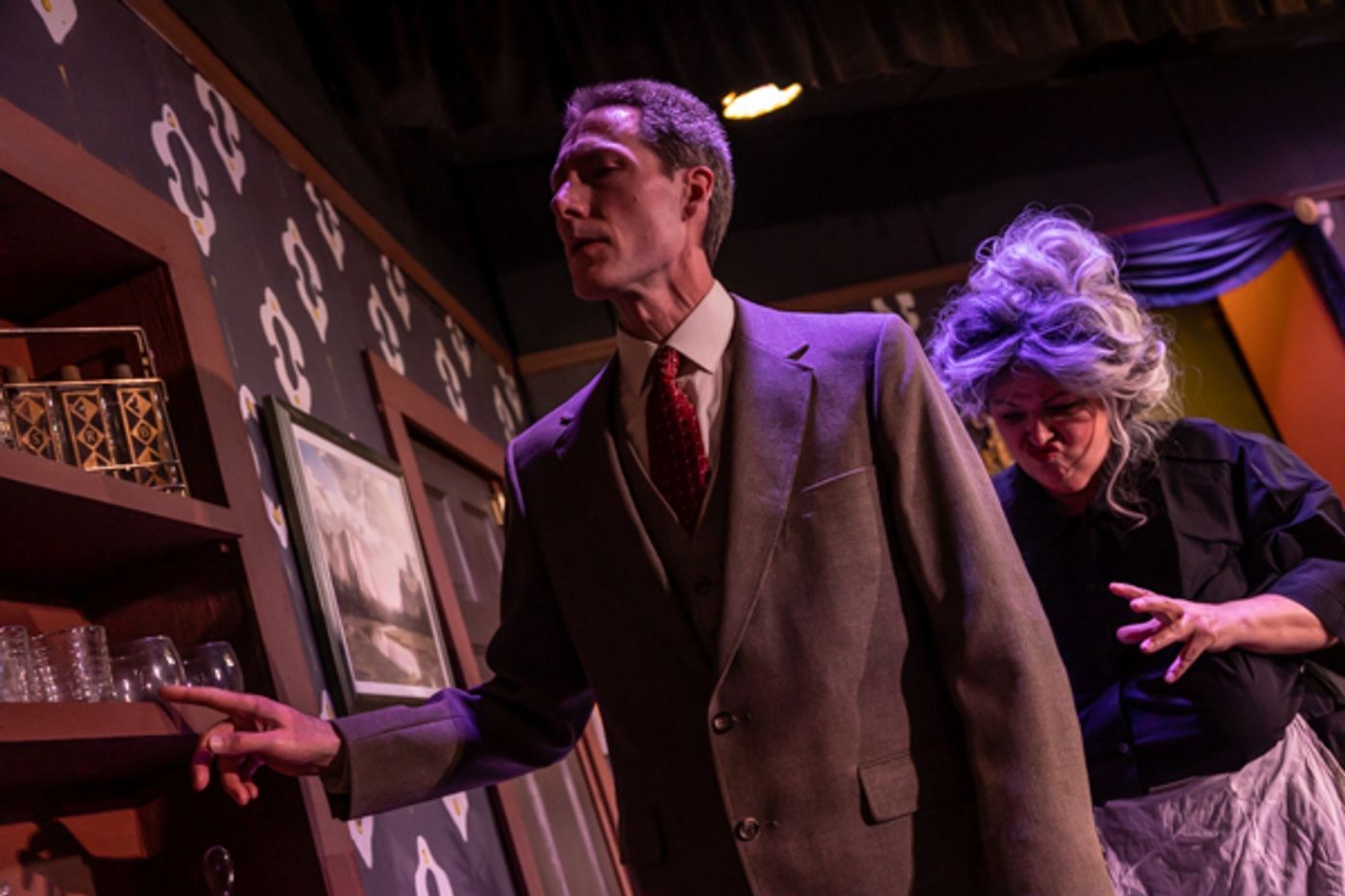Photos: First Look At The Alcove Dinner Theatre and Bruce Jacklin & Company's LIE, CHEAT & GENUFLECT Photos: First Look At The Alcove Dinner Theatre and Bruce Jacklin & Company's LIE, CHEAT & GENUFLECT Image